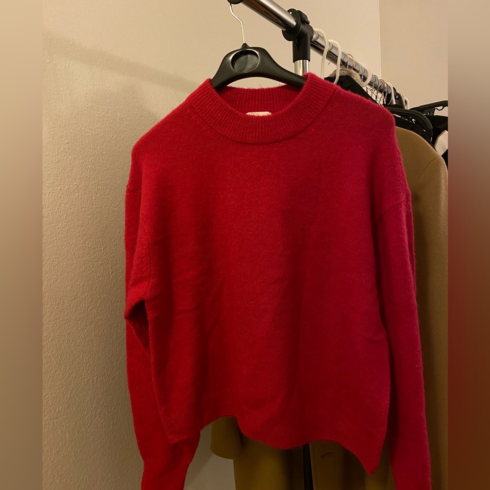 Hot pink sweater